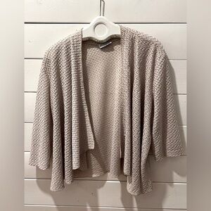 🤎Marise beige open front light cardigan size xxl🤎